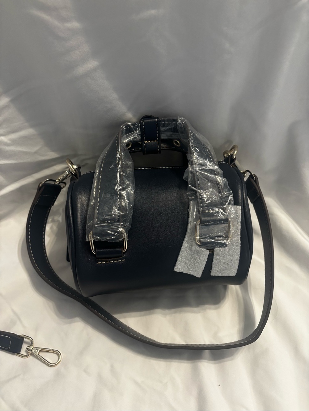 True Religion Navy Blue Barrel Mini Bag - Picture 5 of 8